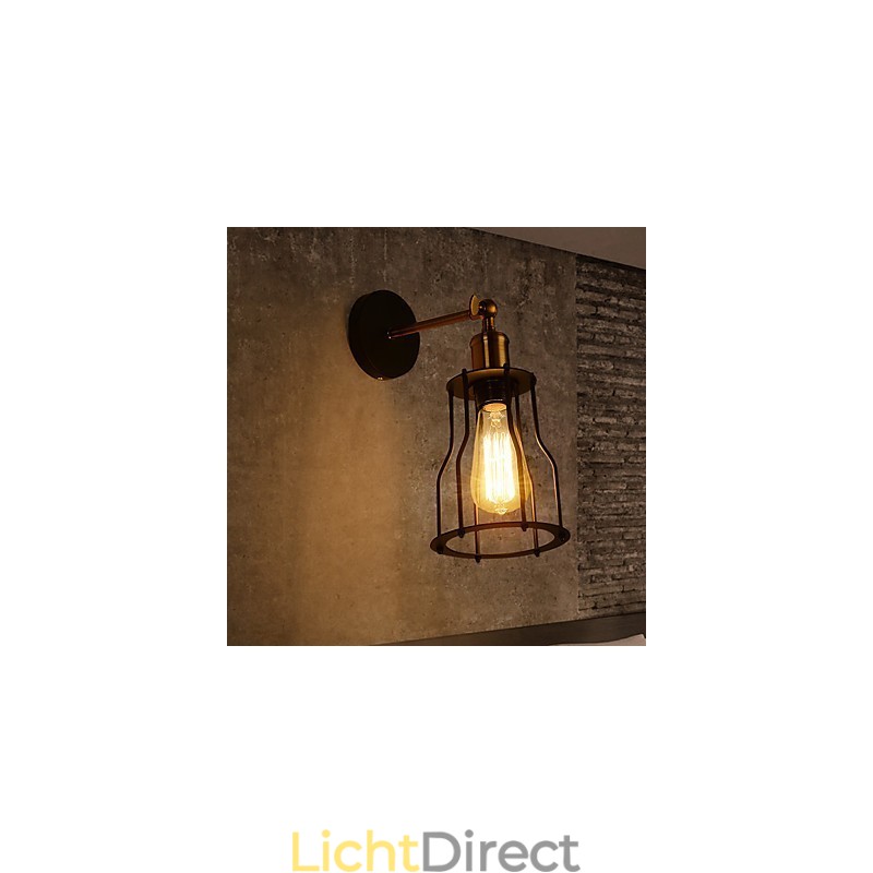 Loft vintage Wandlampen Industrieel Edison Fashion Simplicity Wandlampen Metalen Basiskap