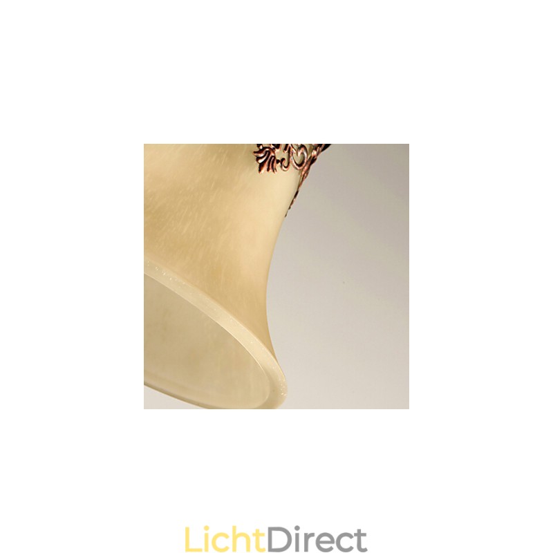 Vintage Country Island Schilderij Metalen Flush Mount