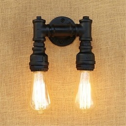 Rustieke Lodge Country Retro Schilderij Kenmerk voor Mini Stijl Sfeervolle Licht Wandlampen