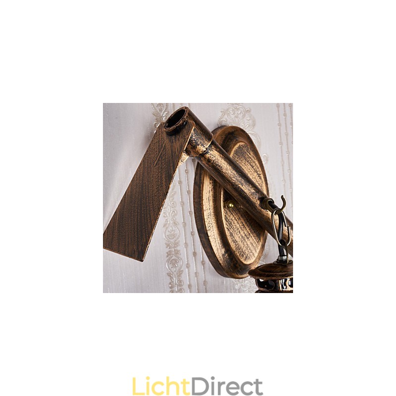 Rustieke Lodge Schilderij Kenmerk voor Mini Stijl Uplight Wandlampen Wandlamp C