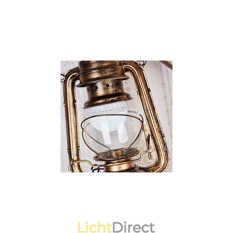 Rustieke Lodge Schilderij Kenmerk voor Mini Stijl Uplight Wandlampen Wandlamp C