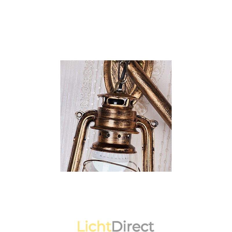Rustieke Lodge Schilderij Kenmerk voor Mini Stijl Uplight Wandlampen Wandlamp C