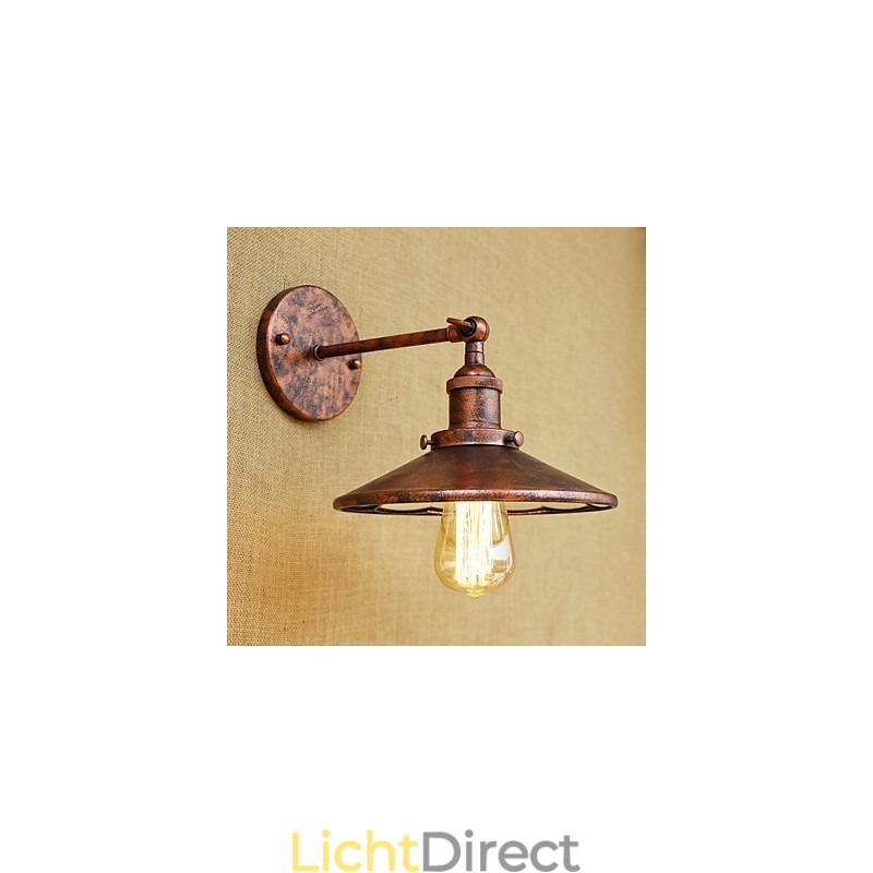 Rustieke Lodge Country Retro Gegalvaniseerde Functie voor Mini Stijl Sfeervolle Licht Wandlampen