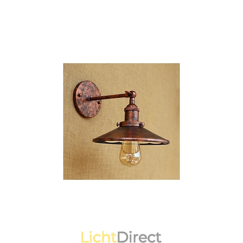 Rustieke Lodge Country Retro Gegalvaniseerde Functie voor Mini Stijl Sfeervolle Licht Wandlampen