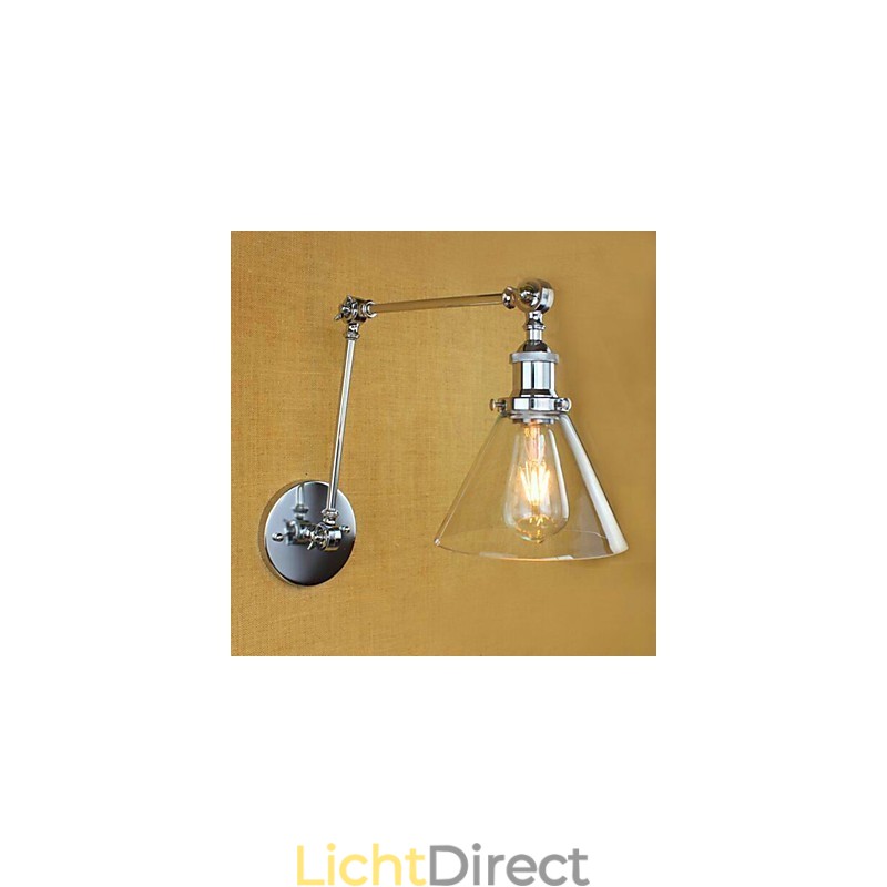 Country Retro Electroplated-functie voor mini-stijl oogbeschermingszwaaiarmlampen