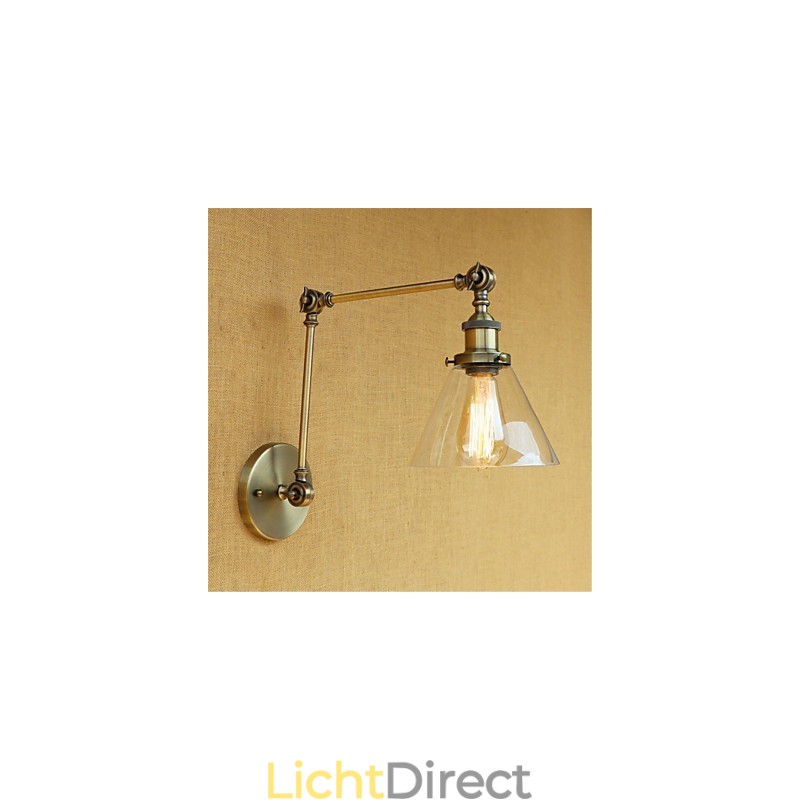 Country Retro Electroplated-functie voor mini-stijl oogbeschermingszwaaiarmlampen