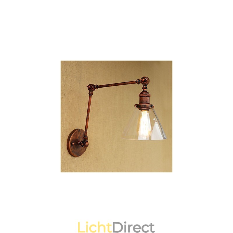 Country Retro Electroplated-functie voor mini-stijl oogbeschermingszwaaiarmlampen