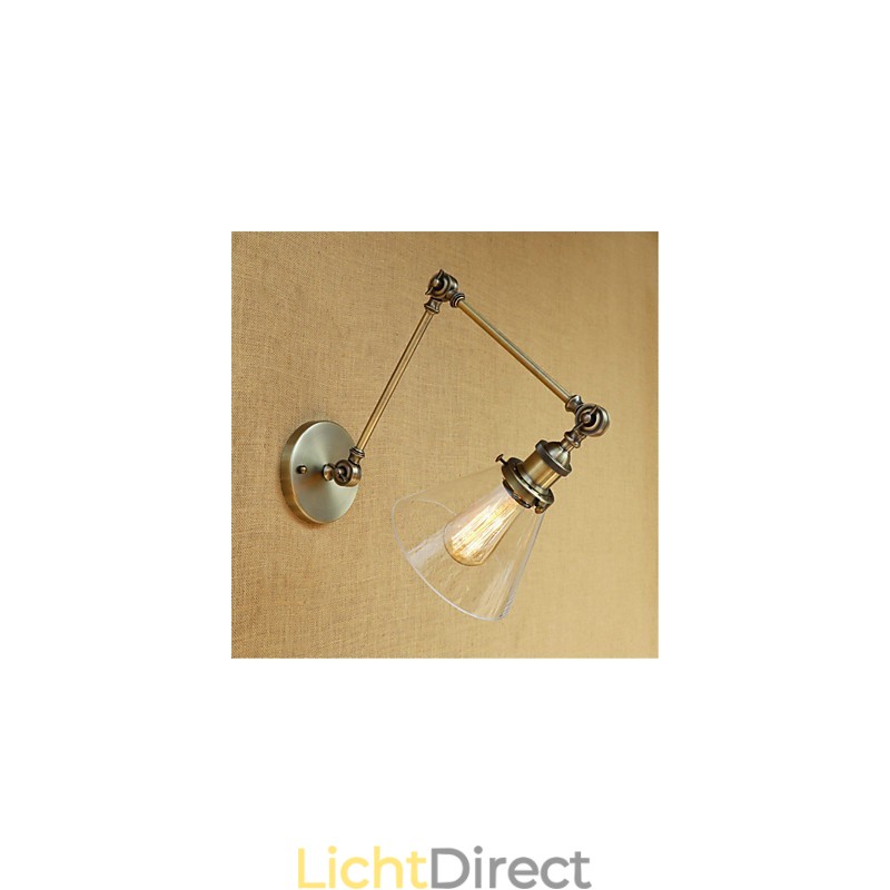Country Retro Electroplated-functie voor mini-stijl oogbeschermingszwaaiarmlampen