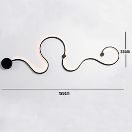 Moderne eigentijdse moderne eigentijdse schilderijfunctie voor omgevingslicht Wandlampen Wandlamp