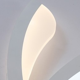 Moderne wandlampen Eenvoud Stijl Acrylverlichting Woonkamer Hal Slaapkamer Hotelkamers Bedlamp