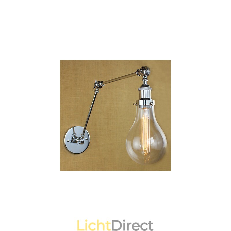 Country Retro Electroplated-functie voor mini-stijl oogbeschermingszwaaiarmlampen