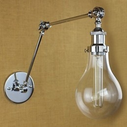 Country Retro Electroplated-functie voor mini-stijl oogbeschermingszwaaiarmlampen