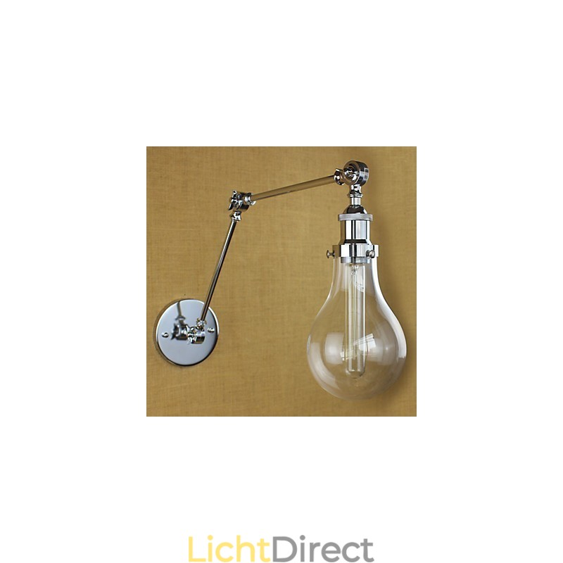 Country Retro Electroplated-functie voor mini-stijl oogbeschermingszwaaiarmlampen