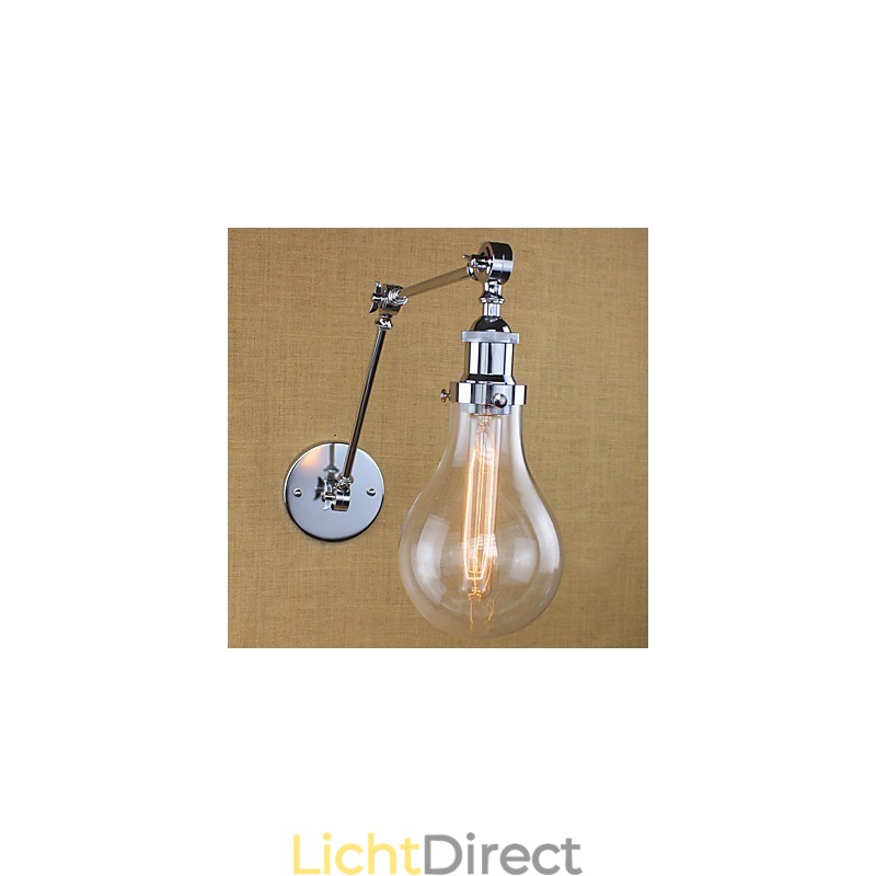 Country Retro Electroplated-functie voor mini-stijl oogbeschermingszwaaiarmlampen