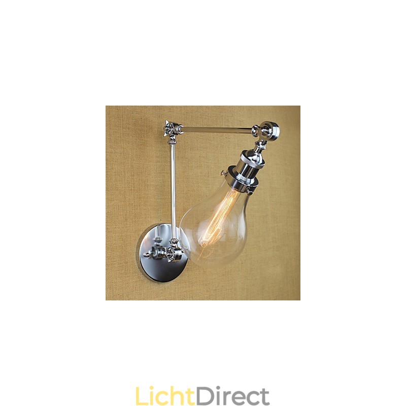 Country Retro Electroplated-functie voor mini-stijl oogbeschermingszwaaiarmlampen