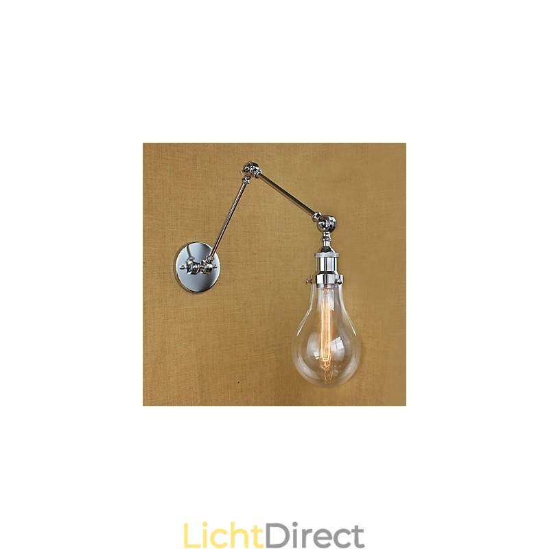 Country Retro Electroplated-functie voor mini-stijl oogbeschermingszwaaiarmlampen