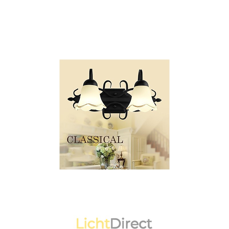 Rustieke Lodge Gegalvaniseerde Functie voor Downlight Badkamerverlichting Wandlamp