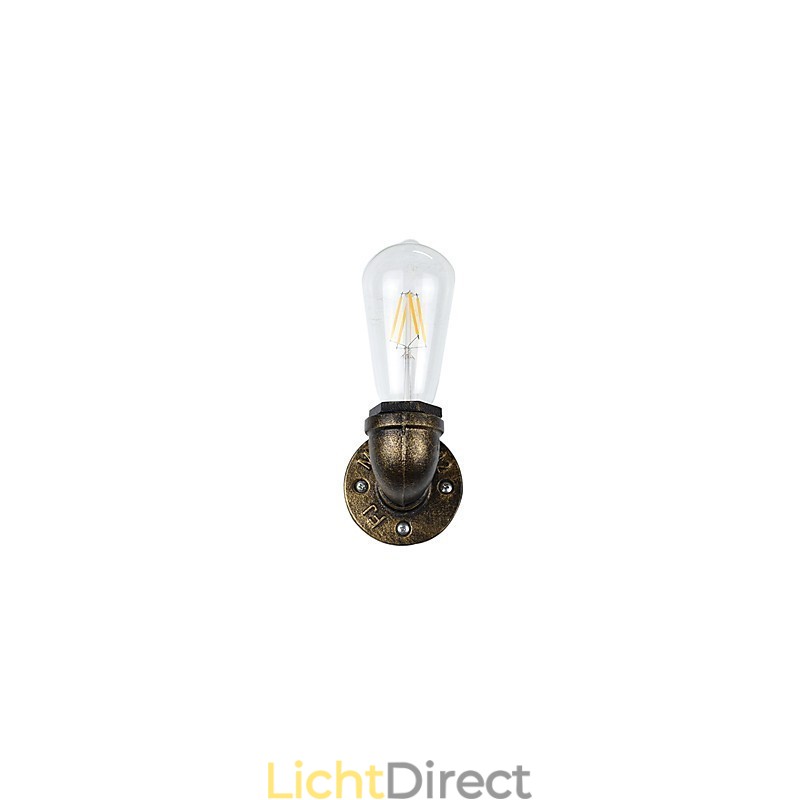 Rustieke Lodge Traditionele Klassieke Antieke Messing Kenmerk voor Sfeerverlichting Wandlampen Wandlamp