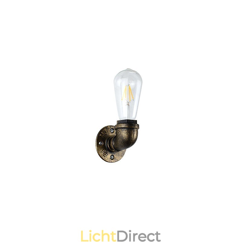 Rustieke Lodge Traditionele Klassieke Antieke Messing Kenmerk voor Sfeerverlichting Wandlampen Wandlamp