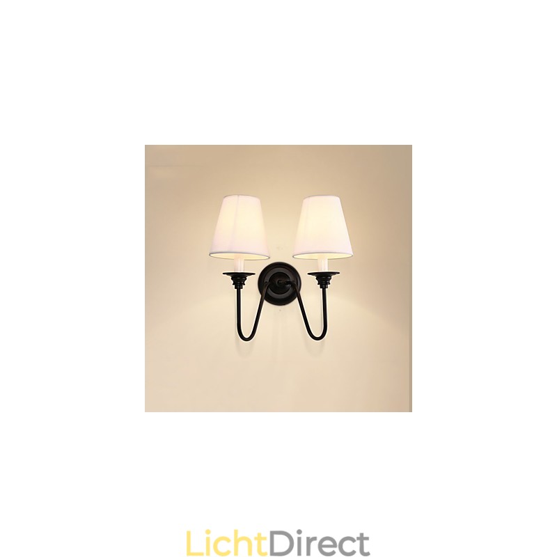 Rustieke Lodge Zwarte Oxide Afwerking Kenmerk voor Oogbescherming Sfeerverlichting Wandlampen Wandlamp
