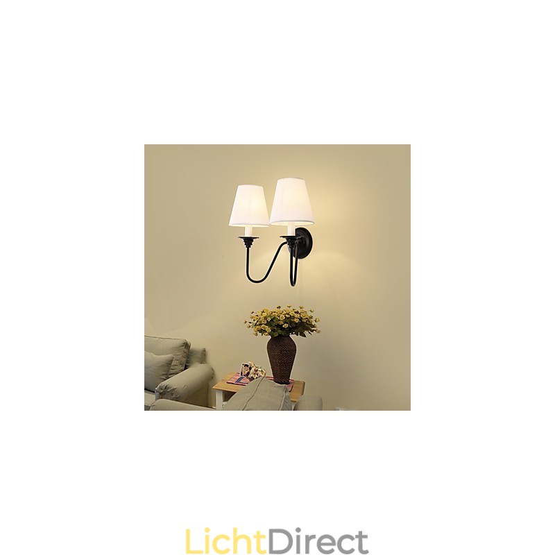 Rustieke Lodge Zwarte Oxide Afwerking Kenmerk voor Oogbescherming Sfeerverlichting Wandlampen Wandlamp