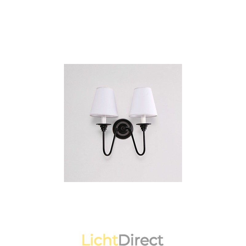 Rustieke Lodge Zwarte Oxide Afwerking Kenmerk voor Oogbescherming Sfeerverlichting Wandlampen Wandlamp