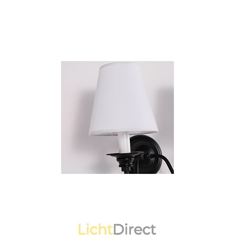 Rustieke Lodge Zwarte Oxide Afwerking Kenmerk voor Oogbescherming Sfeerverlichting Wandlampen Wandlamp