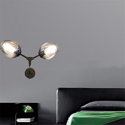 Rustieke Lodge Vintage Land Retro Schilderij Kenmerk voor Mini Stijl Sfeerverlichting Wandlampen Wandlamp