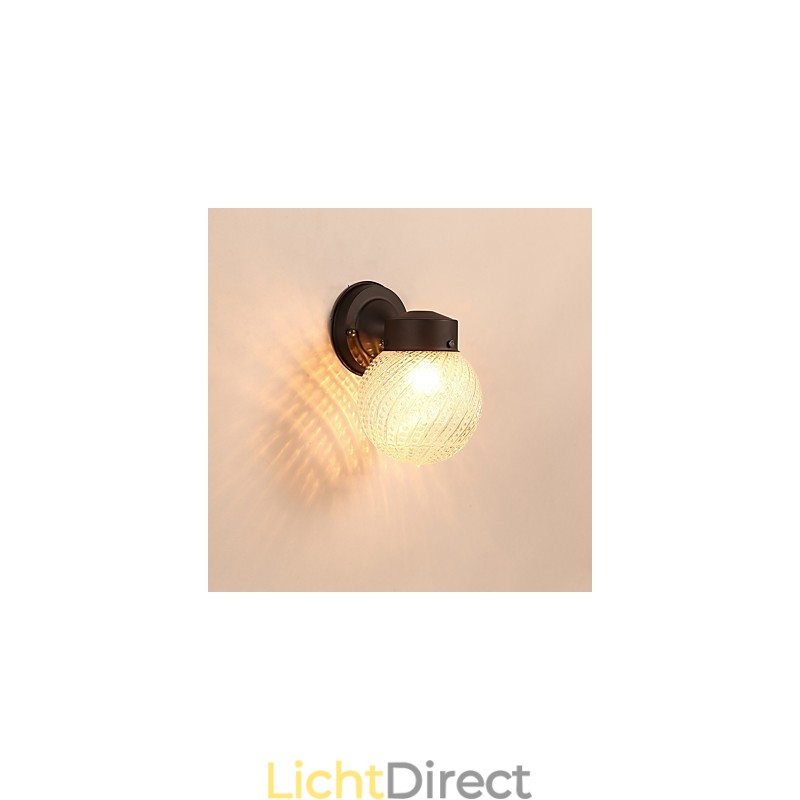 Moderne, eigentijdse zwarte oxide-afwerking voor sfeerverlichting in ministijl