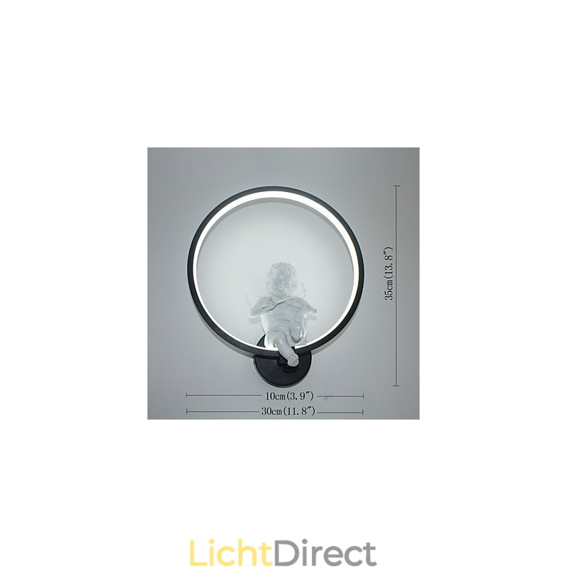 Wandlamp Moderne Creatieve Persoonlijkheidslamp Designer Engel Decoratielamp Aluminium Geïntegreerde Gang Wandlamp