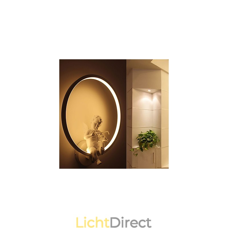 Wandlamp Moderne Creatieve Persoonlijkheidslamp Designer Engel Decoratielamp Aluminium Geïntegreerde Gang Wandlamp