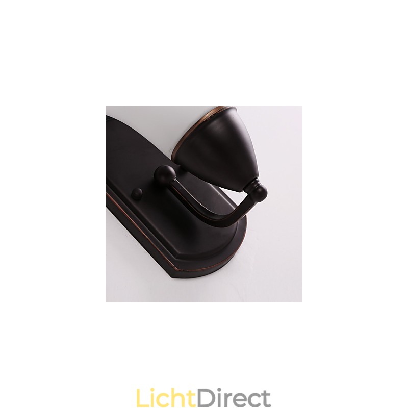 Rustieke Lodge Zwarte Oxide Afwerking Kenmerk voor Oogbescherming Sfeerverlichting Wandlampen Wandlamp