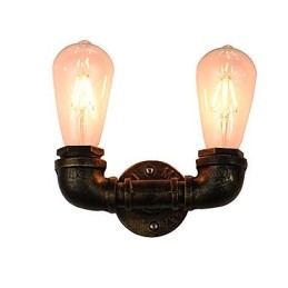 Rustieke Lodge Traditionele Klassieke Antieke Messing Kenmerk voor Sfeerverlichting Wandlampen Wandlamp