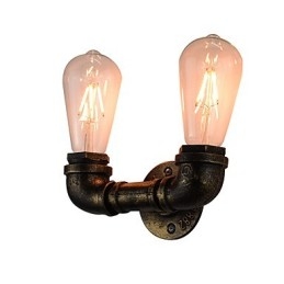 Rustieke Lodge Traditionele Klassieke Antieke Messing Kenmerk voor Sfeerverlichting Wandlampen Wandlamp