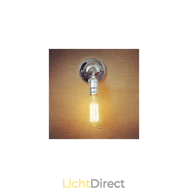 Retro Loft Edison Wandlamp Slaapkamer Wandlampen Voor Thuis Omhoog Omlaag Rustiek Industrieel Enkel Hoofd Gang Zitkamer Mini Decor Muur
