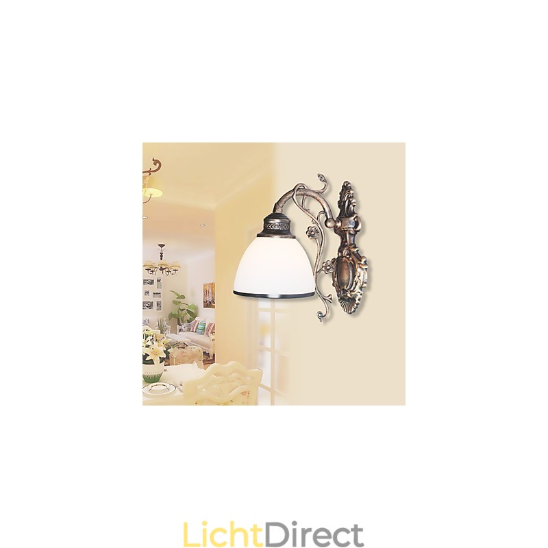 Eenvoudige Amerikaanse wandlamp, bedlamp, woonkamer decoratieve lamp, smeedijzer, Europese stijl, creatieve wandlamp