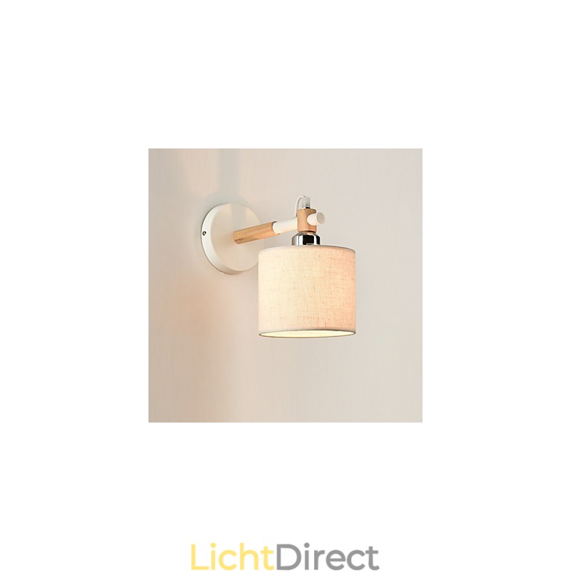 Stoffen wandlamp Moderne eigentijdse sfeerverlichting Wandlampen