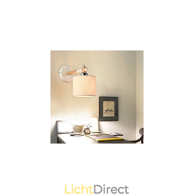 Stoffen wandlamp Moderne eigentijdse sfeerverlichting Wandlampen