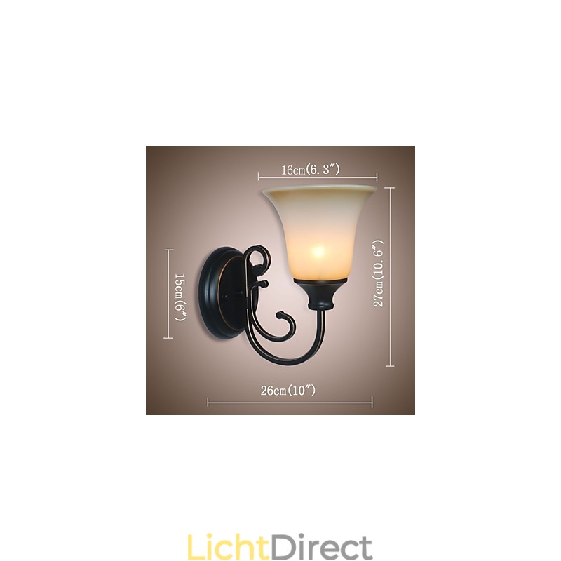 Antieke wandlamp, nachtkastje, slaapkamerlamp, gang, trap, wandlamp, retro, woonkamer, wandlamp