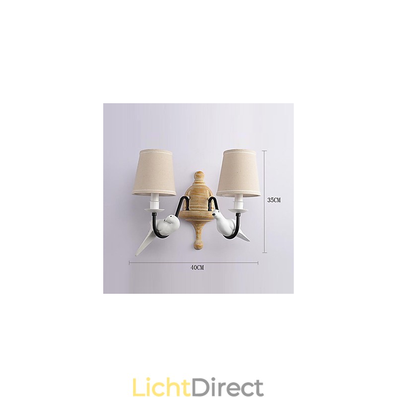 Rustieke Lodge Eenvoudige Vintage Schilderij Feature Ambient Light Wandlampen Wandlamp
