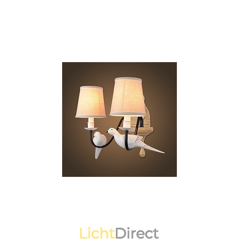 Rustieke Lodge Eenvoudige Vintage Schilderij Feature Ambient Light Wandlampen Wandlamp