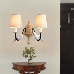Rustieke Lodge Eenvoudige Vintage Schilderij Feature Ambient Light Wandlampen Wandlamp