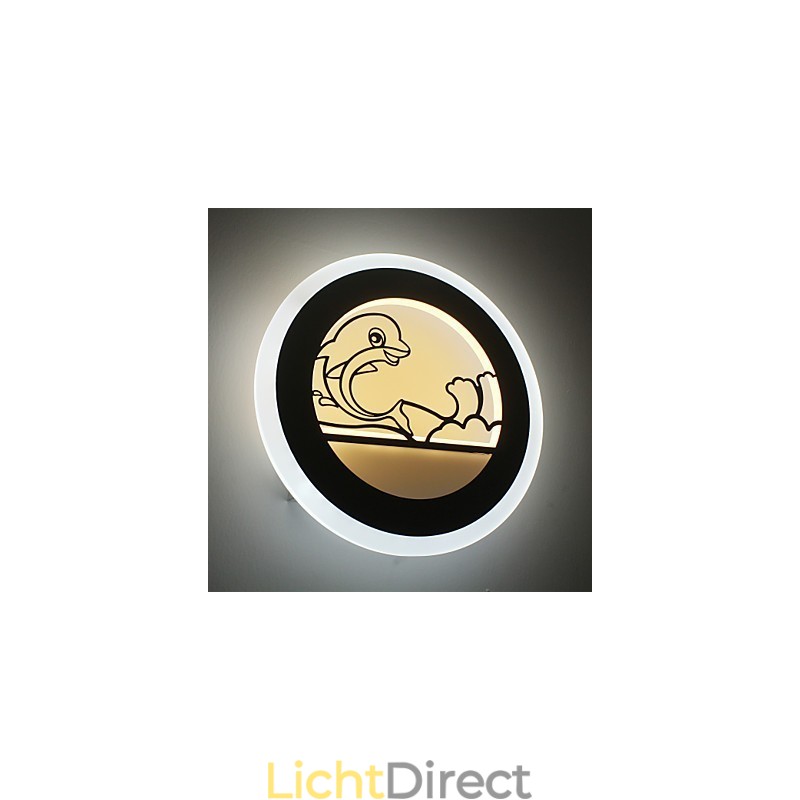 Moderne minimalistische slaapkamer wandlamp bedlamp van kinderen creatieve wandlamp persoonlijkheid trap lamp acryl