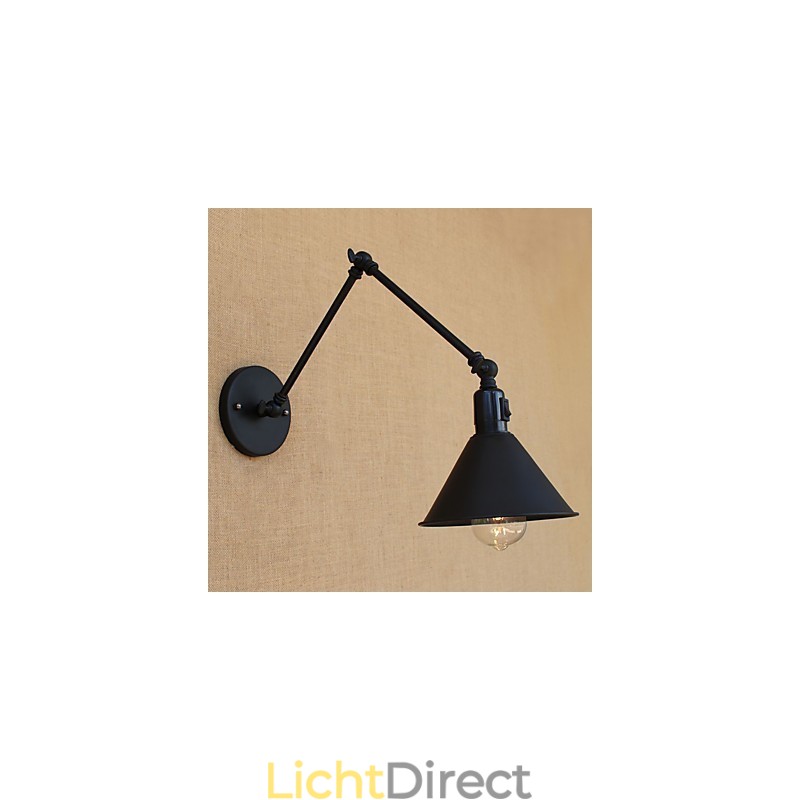 Landelijke Retro Schilderfunctie voor Mini Stijl Swing Arm Oogbescherming Downlight Swing Arm Verlichting