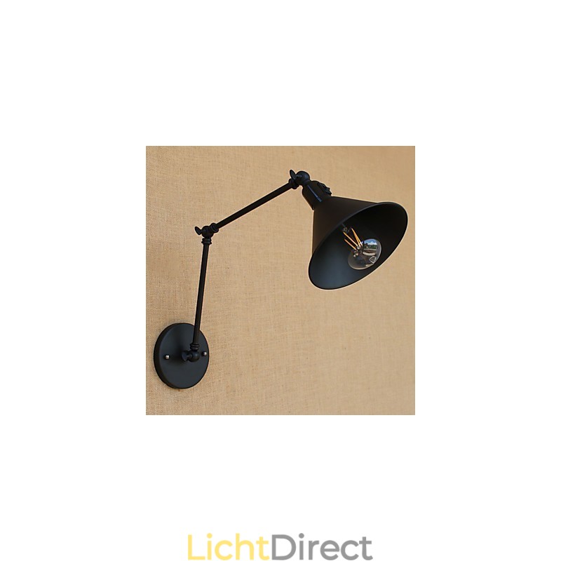Landelijke Retro Schilderfunctie voor Mini Stijl Swing Arm Oogbescherming Downlight Swing Arm Verlichting