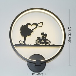 Aluminium product Wandlamp Moderne minimalistische creatieve wandlamp Modieuze woonkamer achtergrond muur balkon lamp gangverlichting