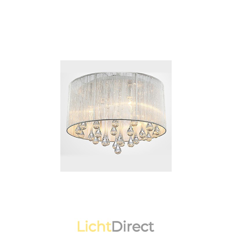 Plafondlamp Modern Kristal 4 Lampen
