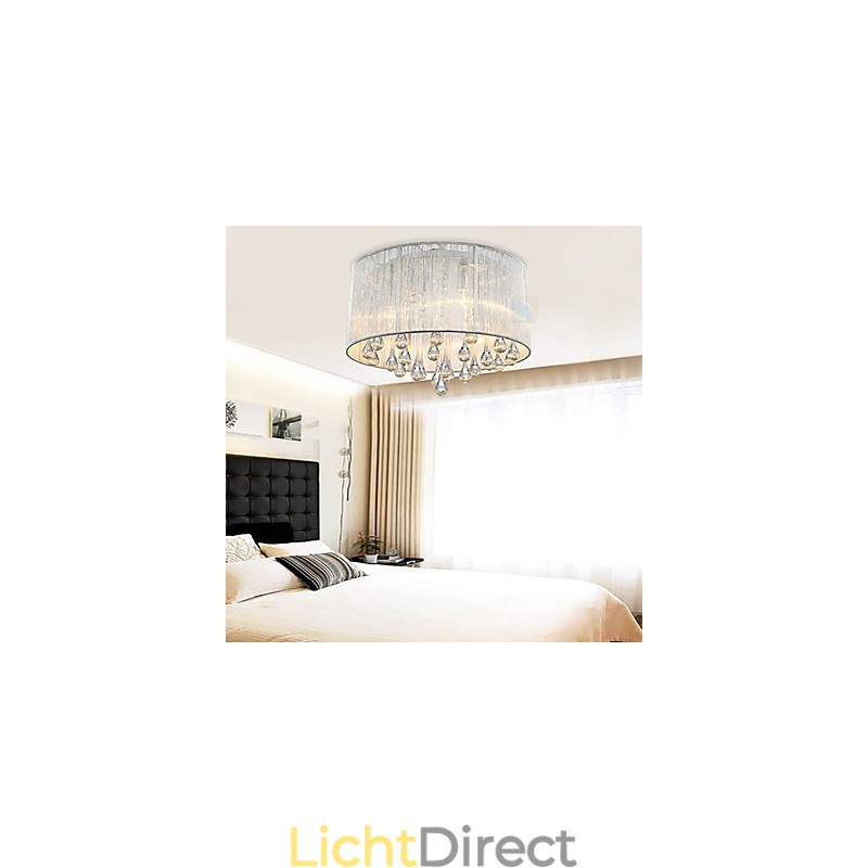 Plafondlamp Modern Kristal 4 Lampen
