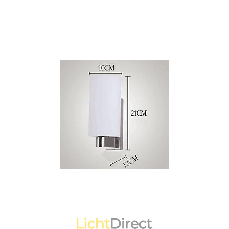 Moderne eigentijdse gegalvaniseerde kenmerkende uplight wandlampen wandlamp