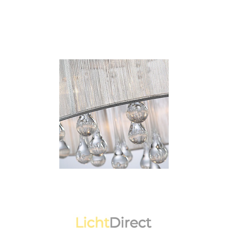Plafondlamp Modern Kristal 4 Lampen